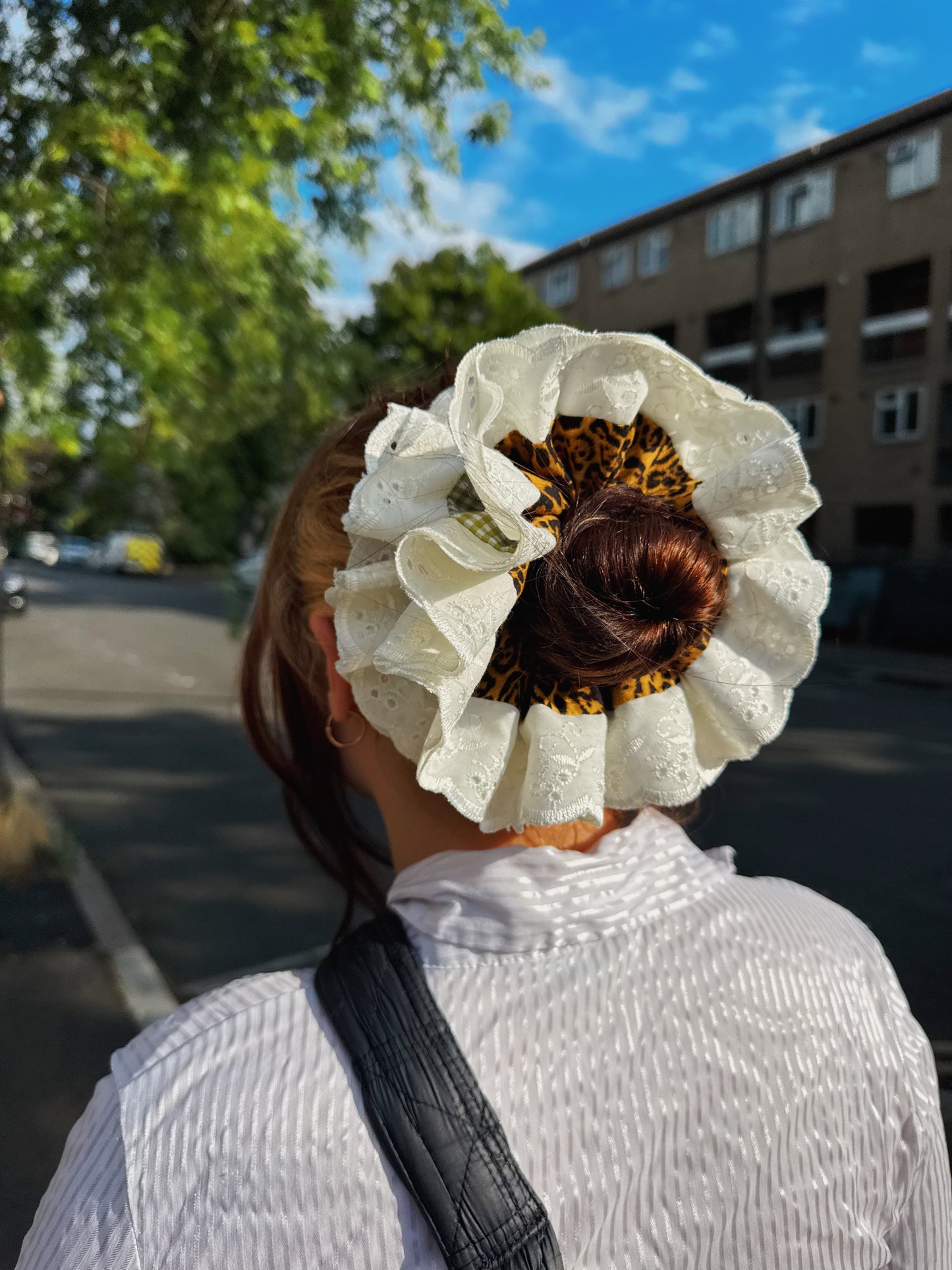 The reversible Gingham and Leopard Doodle Buzz