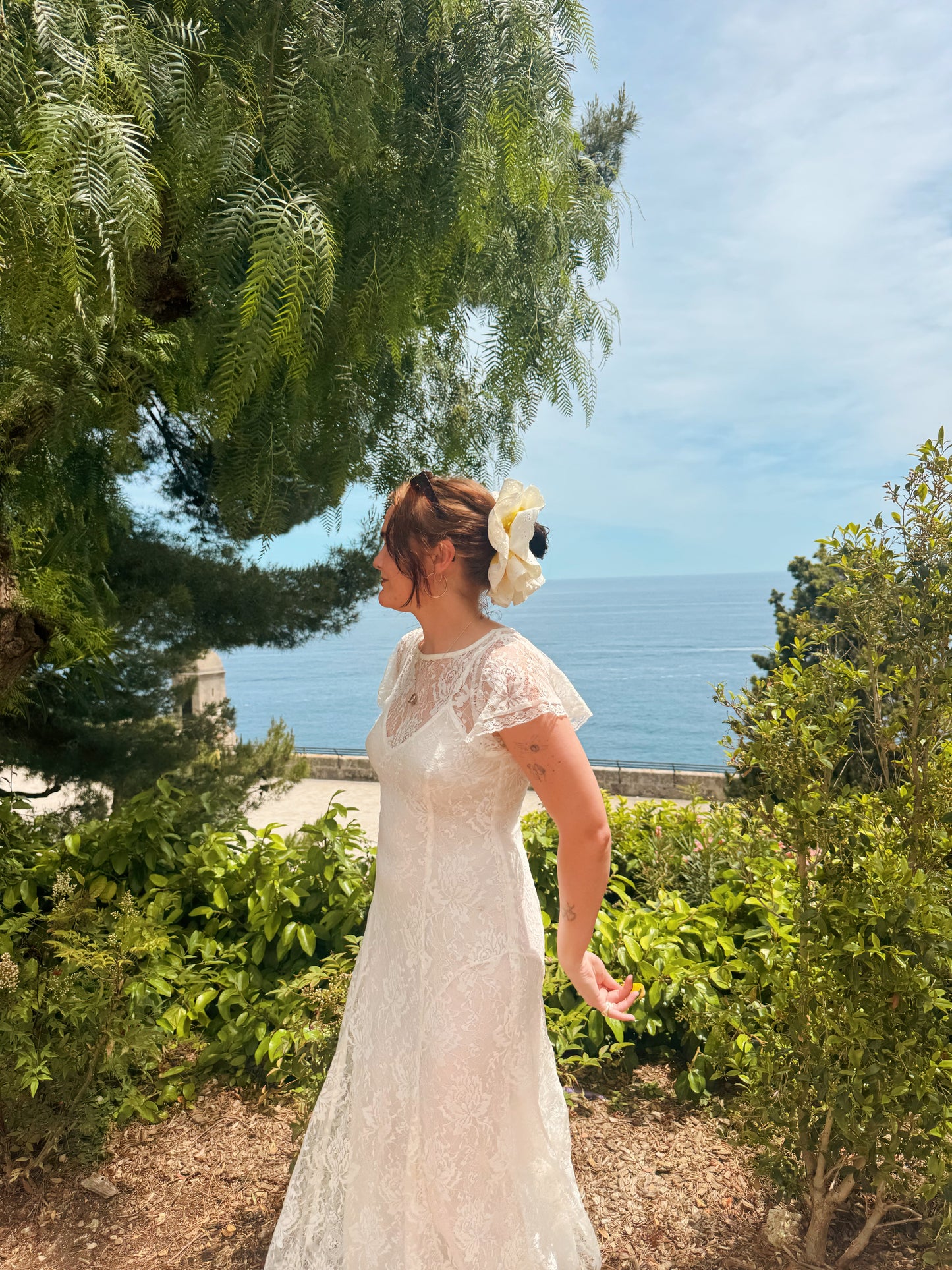 The Yellow and White Gingham Regular Doodle Buzz