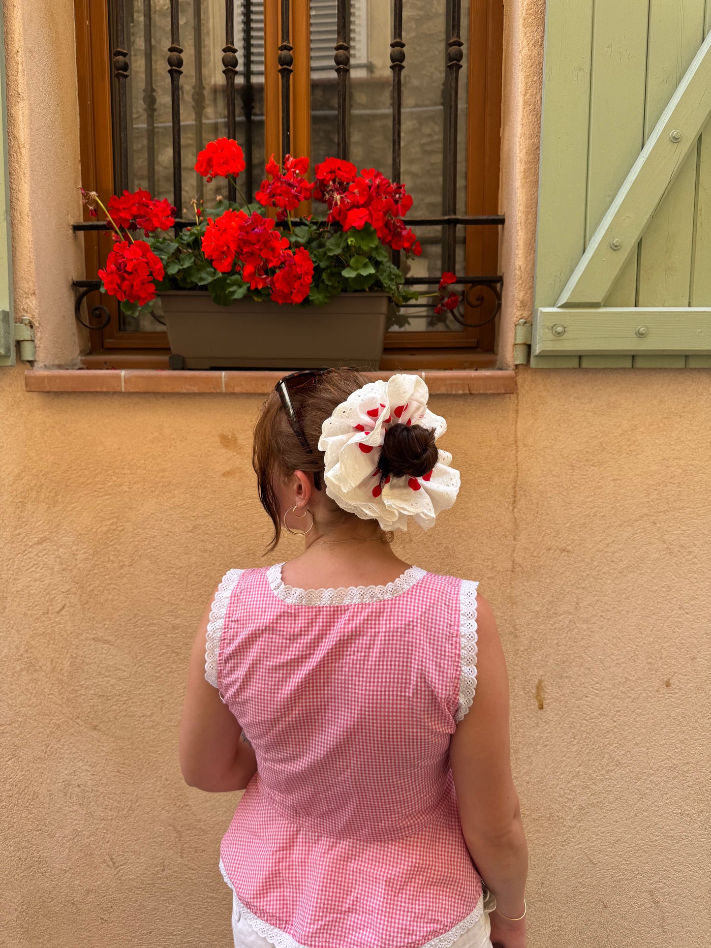 The Red and White Polka Dot Regular Doodle Buzz